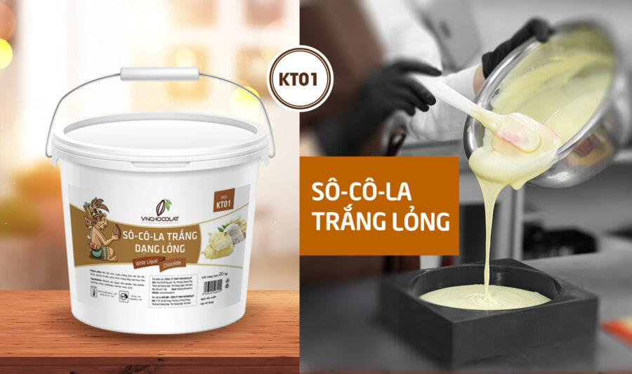 Kt01 Nhúng Kem Socola Trắng